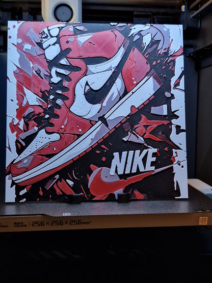 3D Printed Hue forge Nike Jordan