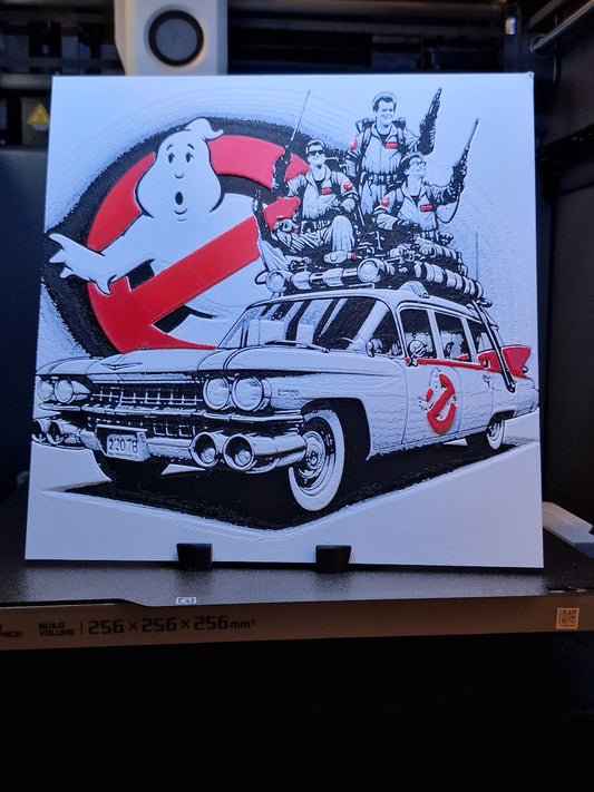 3d Printed Ghostbuster Hueforge
