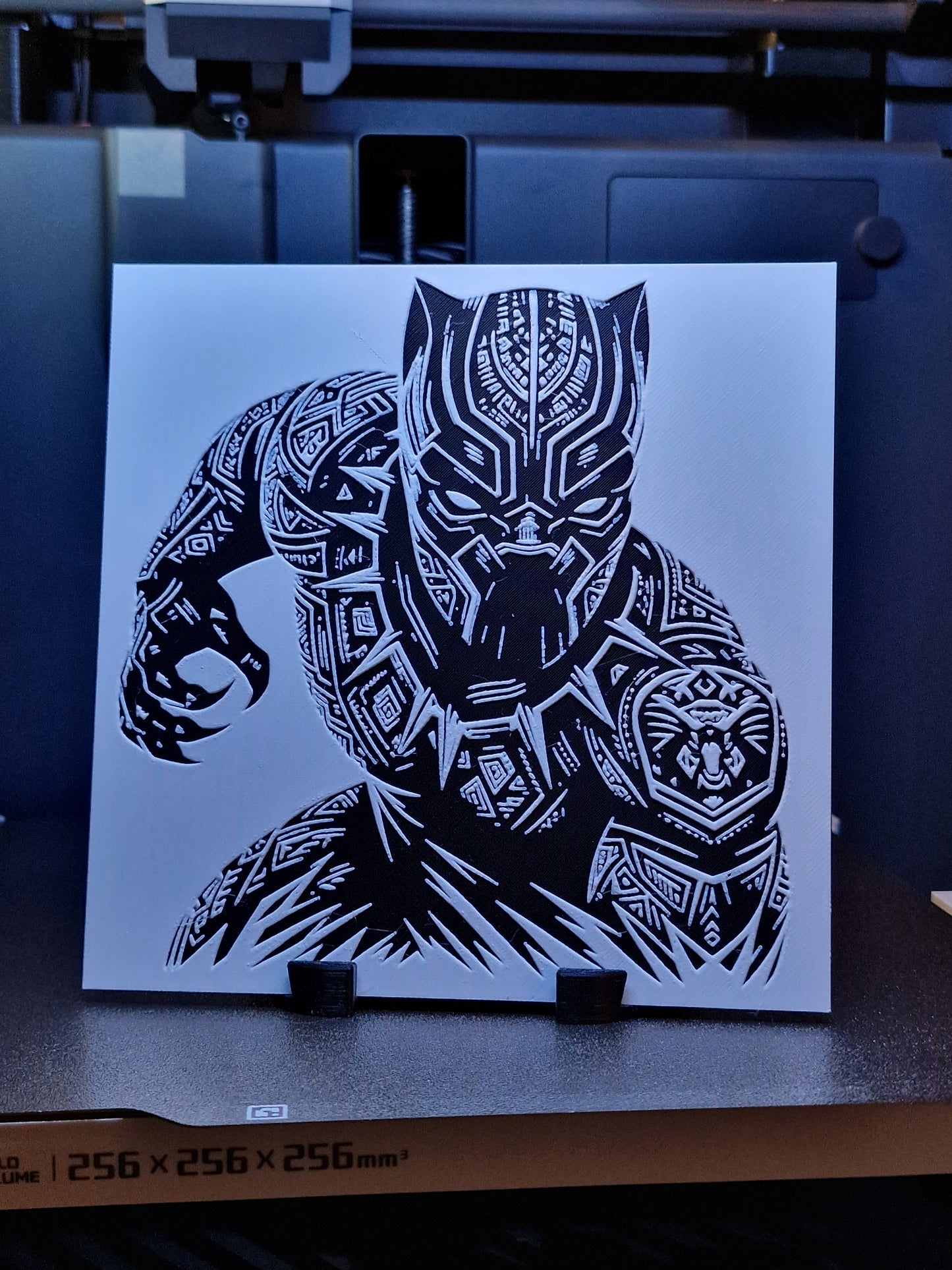 3D Printed Black Panther Hueforge
