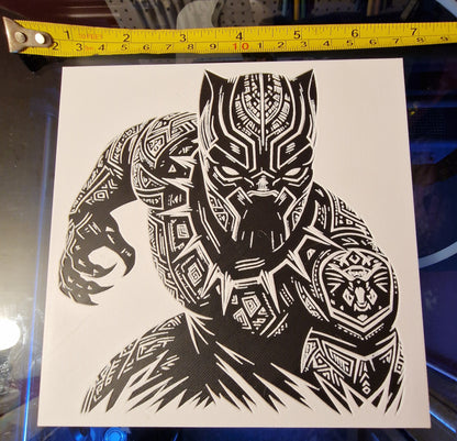 3D Printed Black Panther Hueforge