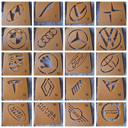 Car Detailing Carpet Stencils